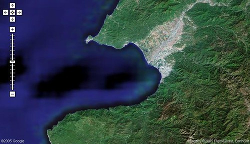 vista satelital de mexicali